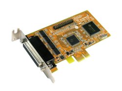 Sunix MIO5499H 4-PORT Low Profile High Speed RS-232 & 1-PORT Parallel PCI Express Multi-i o Board