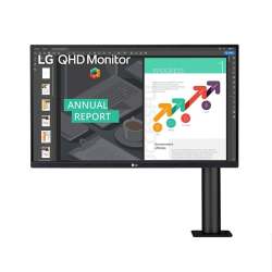 LG 27" Ips Panel Qhd Monitor - 75HZ 27QN880-B.AFBQ