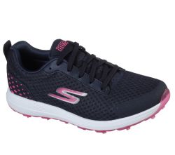 Skechers Women's Max Go Golf Shoes - Navy pink