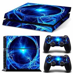 Dapanz Custom Skin Sticker Vinyl Decal Wrap Cover For Playstation 4 Console And Remote Controllers