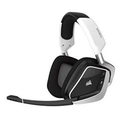 Corsair Void Pro Rgb Wireless Gaming Headset - Dolby 7.1 Surround Sound Headphones For PC - Discord Certified - 50MM Drivers - White