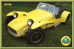 Lotus Seven 1968 - Magnet