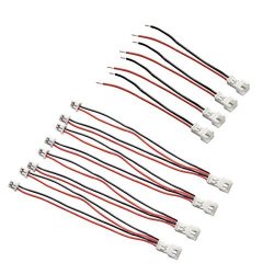 Wolfwhoop Y4 4PCS Blade Inductrix Jst Y Splitter And Micro Jst 1.25MM Connector Cable For Aio Camera Like WT05