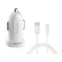 LDNIO 1 Port MINI Car Charger With Micro Cable