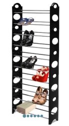 Shoe Rack 10 Tier Shoes Cupboards Storage Organise Gifts Gadgets Space Saver