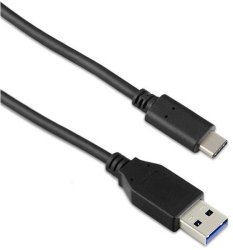 Targus - Usb-a To Usb-c Cable - Black 1 Meter