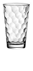 Barski - European Glass - Hiball Tumbler - Artistically Designed - 13.5 Oz. - Set Of 6 Highball Glasses - Made In Europe