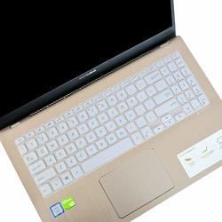 Leze - Keyboard Cover Compatible With 15.6" Asus Vivobook S15 S530UA S530UN S512 Vivobook F512 F512DA F512FA X509 X509FA Laptop - Clear