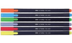 6 Colour 0.45MM Fineliners - Q90006 - 2 Pack