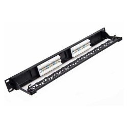 Gigacore 12 Port Category 6 Patch Panel E Backwards Compatible With Category 5E