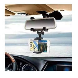 Phone Holder For Car HP95 Universal Car Rearview Mirror Mount Holder Stand For Cell Phone Pda