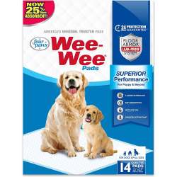 Wee Wee Superior Performance Dog Training Pads - 200 Pack