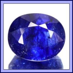 Natural Blue Sapphire Oval 3.06CT