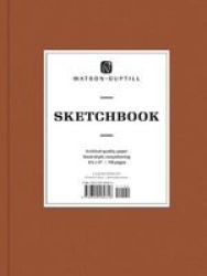 Large Sketchbook Chestnut Brown Hardcover