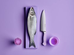 Classic 20CM Chefs Knife Purple Yam