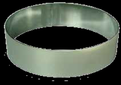 Cake Ring Round S steel - 250 X 58MM