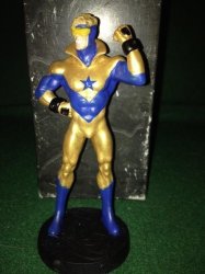 Dc Comics Super Hero Collection - Booster Gold - No Magazine Eaglemoss Collections