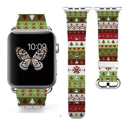 Apple Watch Watch 2 Band 42MM Decal Band Replacement Band Genuine Leather Iwatch iwatch 2 Stra