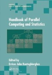 Handbook Of Parallel Computing And Statistics Paperback