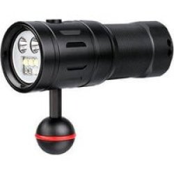 TrustFire DF35 Diving Photo Video Flashlight Kit 2350 Lumens Black