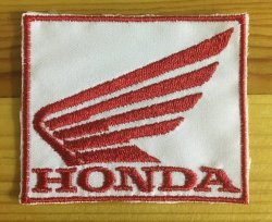 Biker Honda Badge Patch