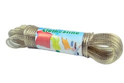 Washline 15MT X 4MM Clear Plastic