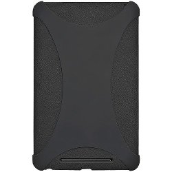 Amzer AMZ94381 Silicone Jelly Soft Skin Fit Case Cover For Asus Nexus 7 Google Nexus 7 - 1 Pack - Retail Packaging - Black