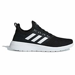 Adidas Men's Lite Racer Rbn Sneaker Black white grey 8 M Us