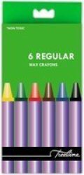 Bulk Regular Wax Crayons 6 Piece Box Of 10