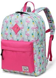 Girls Backpack Vaschy Little Kid Backpacks For Toddler With Chest Strap Cute Pineapple Flamingos
