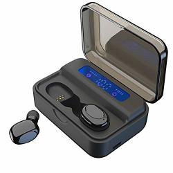 Wireless Earbuds Tws Stereo Headphones Bluetooth 5.0 Headset In-ear Earphone One-step Pairing With Touch-control Operation High Definition MIC Stereo Calls With 2200MA Charging Case