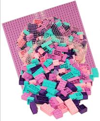 Bricks & Pieces - Bubble Gum Bricks & Pink Baseplate