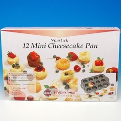 Mini Cheese Cake Pan 12 Cup