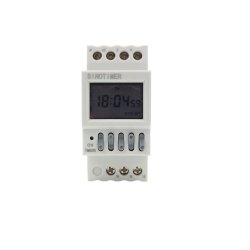 220V Repeat Cycle Timer Programmable 220V Ac 8 Schedules Din Rail