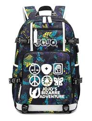 YOYOSHome Anime JoJos Bizarre Adventure Backpack Cosplay Bookbag Daypack Laptop Bag School Bag
