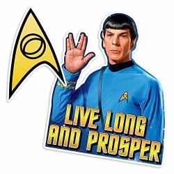 Popfunk Star Trek Spock Live Long And Prosper Collectible Stickers