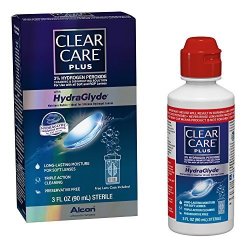 Clear Care Plus Cleaning And Disinfecting Solution Travel Pack 3-OUNCES
