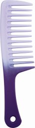 Basics Comb Rake Abs Purple 24X4X6CM