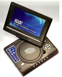 9.8" Portable Dvd With Lcd Player
