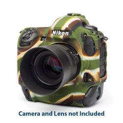 Pro Siliconcamera Case For Nikon D5 - Camouflage