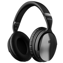 Mpow H5 Upgrade Active Noise Cancelling Headphones Anc Over Ear Wireless Bluetooth Headphones W mic Electroplating Stylish Look Comfortable Protein Earpads Travel Work Computer Home