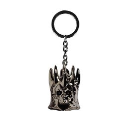 Jinx The Witcher 3 Eredin 3D Metal Key Chain For Video Game Fans Metallic One Size