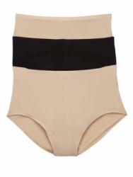 Miraclesuit Shapewear Tc Intimates By Miraclesuit 3-PACK Microfiber Brief Nude nude black M Women's 8-10