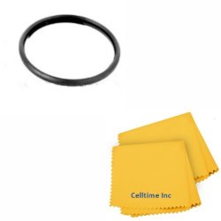 52MM Lens Adapter Ring For Canon Powershot SX500 Is SX510 Hs Digital Cameras + Celltime Elite Cleaning Cloth