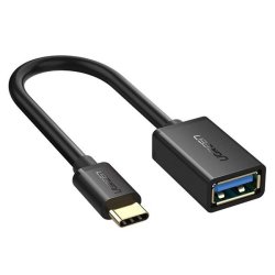 UGreen Usb-c M To USB 3.0 A F Cable Otg Adapter - Black