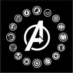 Avengers Clock Mens T-Shirt Black Xx-large