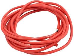 Aexit 2 Meter Video Cables 15AWG Red Gauge Flexible Stranded Copper Cable Silicone Wire for Firewire Cables for RC 