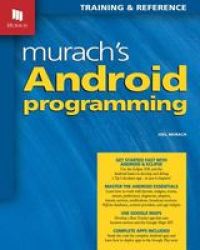 Murach& 39 S Android Programming Paperback