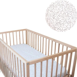 Xoxo Baby Speckles Fitted Sheet Large