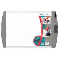 Slimline Non-magnetic Whiteboard 600 450MM - Retail